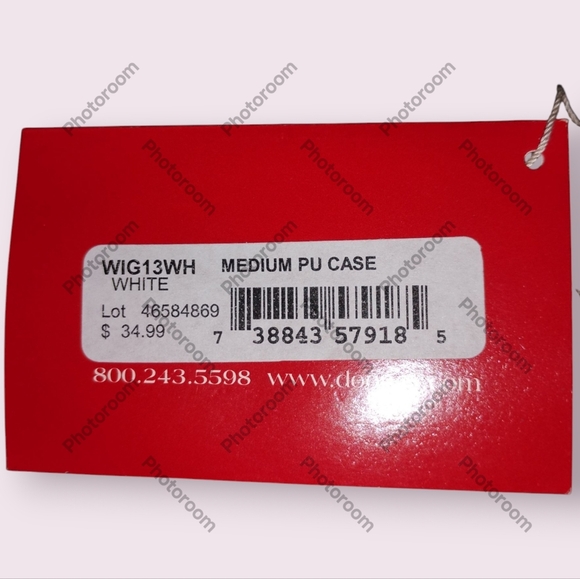 (NWT) Vintage DOONEY & BOURKE® "Doodle" Medium PU Case - White - Picture 6 of 6